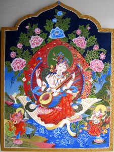 Hindoe godin Saraswati